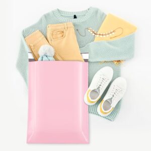 14.5x19 Poly Mailers 100 Pack – Waterproof Self-Seal Shipping Bags for Clothing & Boutique